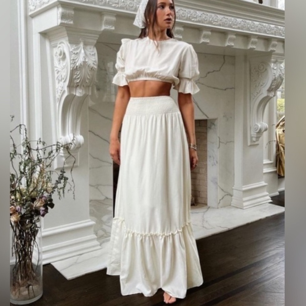 Weworewhat Top and Skirt Set